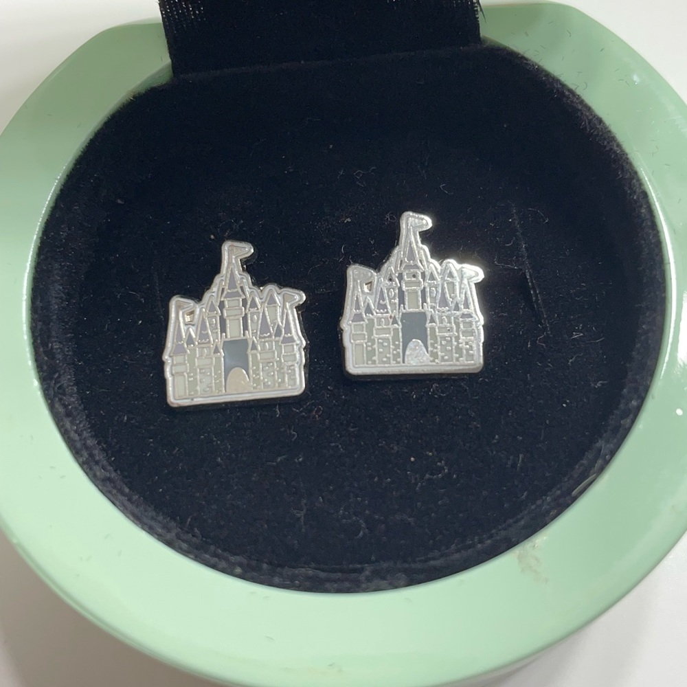 Disney Magic Kingdom Cinderella Castle Earrings